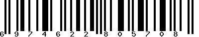 EAN-13 : 6974622805708