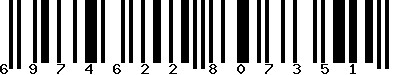 EAN-13 : 6974622807351