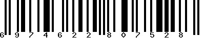 EAN-13 : 6974622807528