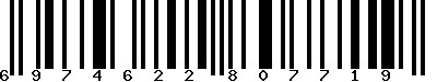 EAN-13 : 6974622807719