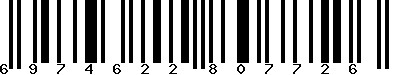 EAN-13 : 6974622807726