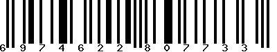 EAN-13 : 6974622807733