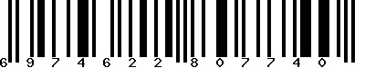 EAN-13 : 6974622807740