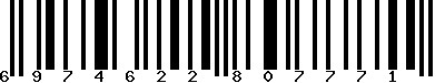 EAN-13 : 6974622807771