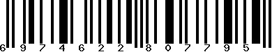 EAN-13 : 6974622807795