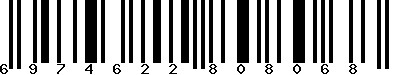 EAN-13 : 6974622808068