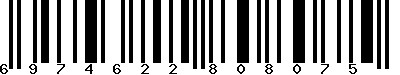 EAN-13 : 6974622808075