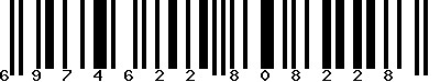 EAN-13 : 6974622808228