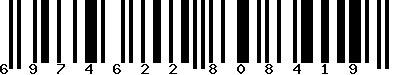 EAN-13 : 6974622808419