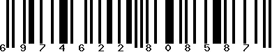 EAN-13 : 6974622808587