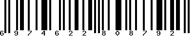 EAN-13 : 6974622808792