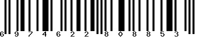 EAN-13 : 6974622808853