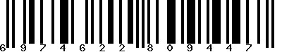 EAN-13 : 6974622809447