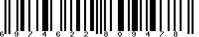 EAN-13 : 6974622809478