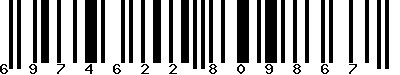 EAN-13 : 6974622809867