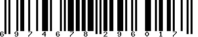 EAN-13 : 6974678296017