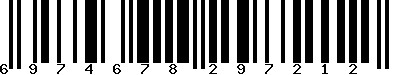 EAN-13 : 6974678297212