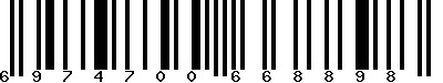 EAN-13 : 6974700668898