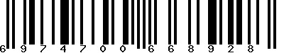 EAN-13 : 6974700668928