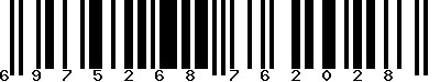 EAN-13 : 6975268762028