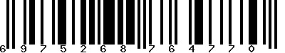 EAN-13 : 6975268764770