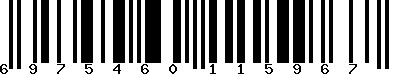 EAN-13 : 6975460115967