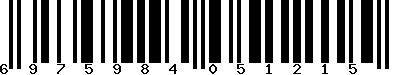 EAN-13 : 6975984051215