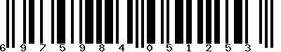 EAN-13 : 6975984051253
