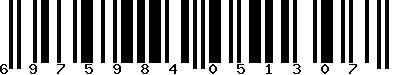 EAN-13 : 6975984051307