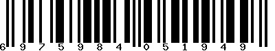 EAN-13 : 6975984051949