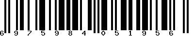 EAN-13 : 6975984051956