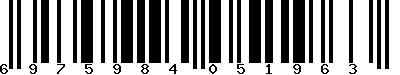 EAN-13 : 6975984051963