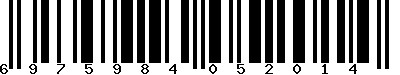 EAN-13 : 6975984052014