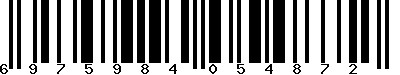 EAN-13 : 6975984054872