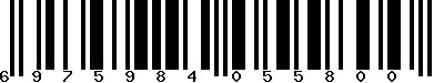 EAN-13 : 6975984055800