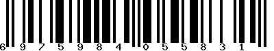 EAN-13 : 6975984055831