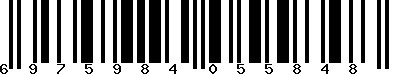 EAN-13 : 6975984055848
