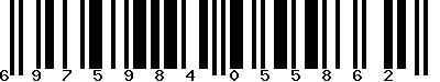 EAN-13 : 6975984055862
