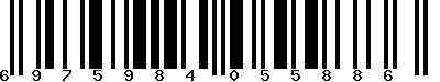 EAN-13 : 6975984055886