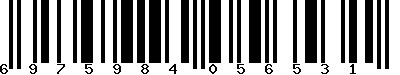 EAN-13 : 6975984056531