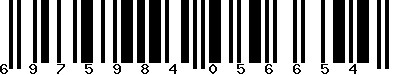 EAN-13 : 6975984056654