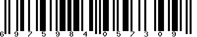 EAN-13 : 6975984057309