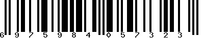 EAN-13 : 6975984057323