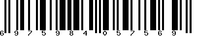 EAN-13 : 6975984057569