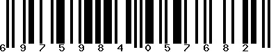EAN-13 : 6975984057682