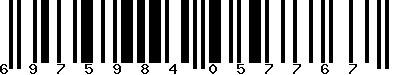 EAN-13 : 6975984057767