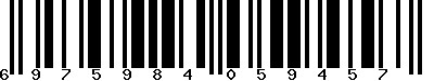 EAN-13 : 6975984059457