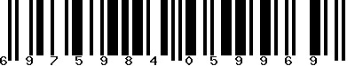 EAN-13 : 6975984059969
