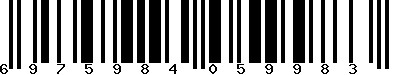 EAN-13 : 6975984059983