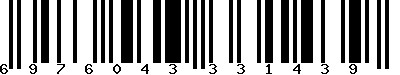 EAN-13 : 6976043331439